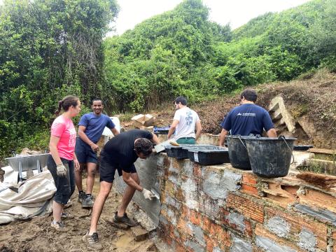 Restauration du lavoir d&#039;Erretegia