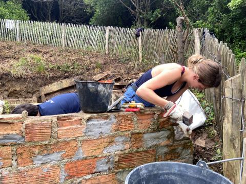 Restauration du lavoir d&#039;Erretegia