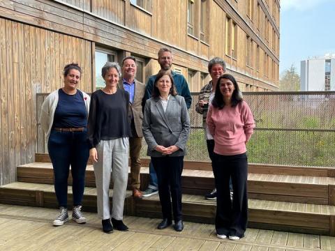 La vice-présidente du département, Véronique Lipsos-Sallenave a rendu visite à l’association Habitat Jeunes Pau Pyrénées.