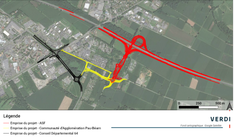 Une réflexion commune avait été engagée par ASF et les différentes collectivités locales dans le but d’améliorer l’accessibilité au réseau autoroutier depuis le secteur nord-est de Pau. Ce secteur est en effet desservi à l’heure actuelle par les échangeurs n°10 (Pau Centre) et n°11 (Soumoulou) ne permettant pas une desserte directe du nord-est de Pau.