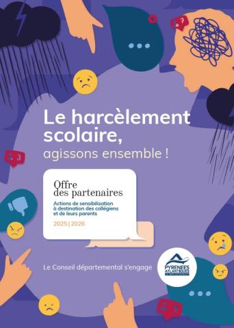 Le harcèlement scolaire offre des partenaires 2025-2026
