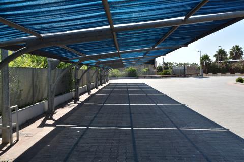 Création ombrières sur parkings