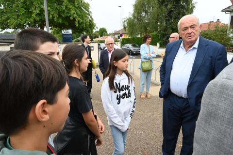 Rentrée scolaire au Collège de Morlaàs