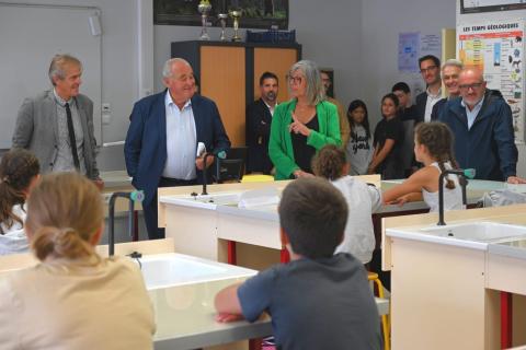 Rentrée scolaire au Collège de Morlaàs