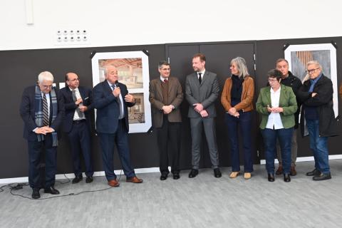 Inauguration des travaux de rénovation du Collège Errobi à Cambo les Bains