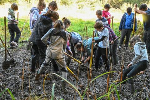 Action du CDJ 64 dans le cadre du programme Empreintes durables