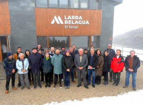 lancement du projet européen « Poctefa Larra-La Pierre 360 »,  pour un tourisme durable et transfrontalier dans les vallées de Roncal et du Haut-Béarn