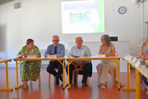 Rentrée scolaire au collège des Lavandières