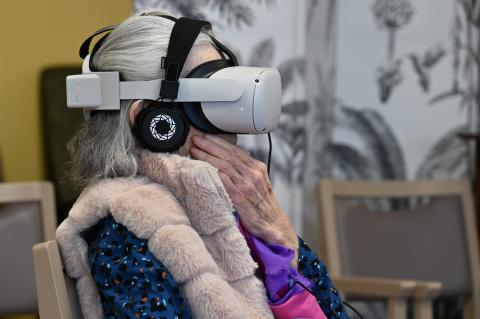 La réalité virtuelle, une innovation au service du bien vieillir