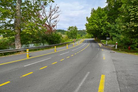 RD 918 à Ascain : travaux de sécurisation et finalisation de la voie verte 