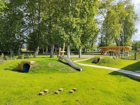 Aire de jeux à Rontignon