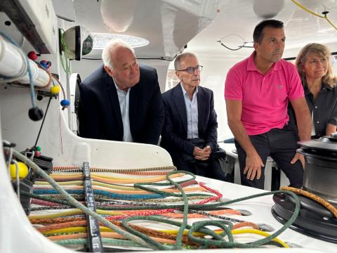 En route pour le Vendée Globe avec Baramy